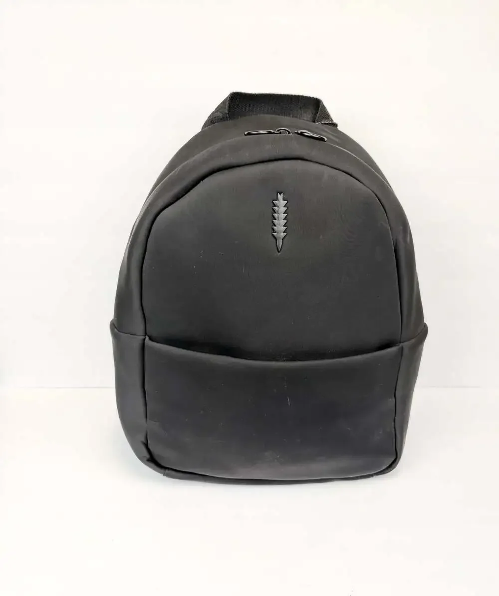 Thacker Ella Neoprene Mini Backpack in Black
